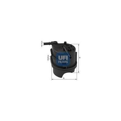 UFI Palivový filtr UFI 24.343.00 – Zboží Mobilmania