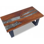 VidaXL 243467 teak, pryskyřice 100x50 cm – Zboží Dáma