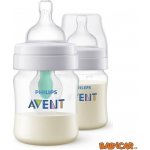 Philips Avent SCF810/24 antikolikové kojenecké lahve 2 ks 125 ml – Zboží Mobilmania