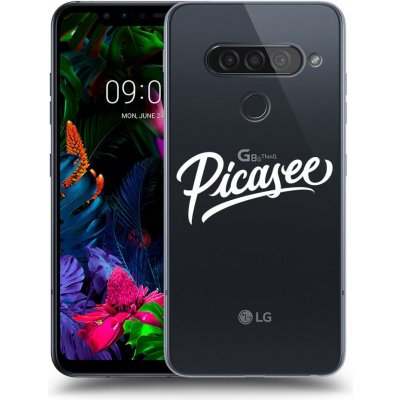 Pouzdro Picasee silikonové LG G8s ThinQ - Picasee - White čiré – Zbozi.Blesk.cz