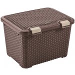 Curver RATTAN STYLE 43 l - hnědý 00711-210 – Zboží Dáma