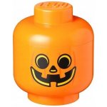 LEGO® Oranžový úložný box ve tvaru dýně Pumpkin 27 cm – Zboží Dáma
