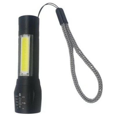 LED nabíjecí kapesní svítilna XPE 3W 120lm + COB 1W 100lm – Zboží Živě