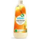 Sodasan prostředek na nádobí balzám Pomeranč 1000 ml – Sleviste.cz