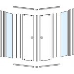 Aqualine HLF909 sklo k pevné části – Sleviste.cz