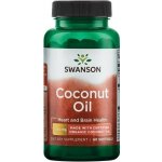 Swanson Kokosový Olej Coconut Oil 1000 mg 60 kapslí – Hledejceny.cz