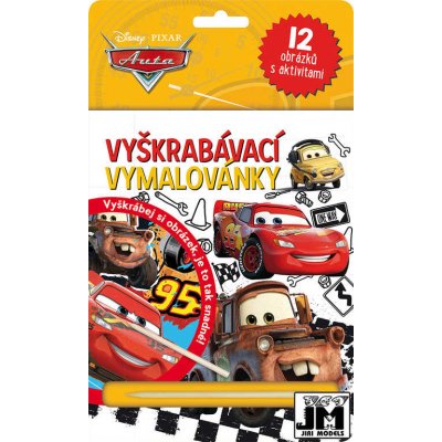 Vyškrabávací vymalovánky Auta – Zbozi.Blesk.cz