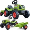 Šlapadlo FALK Šlapací traktor 2040 Claas Arion s vlečkou