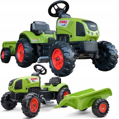 FALK Šlapací traktor 2040 Claas Arion s vlečkou – Zboží Dáma