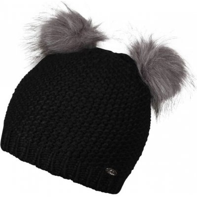 Lewro COALLA dívčí pletená čepice černá – Zboží Mobilmania
