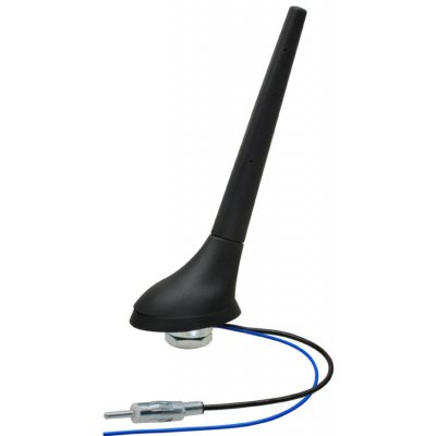 FIAT 500, 500X - AM, FM střešní anténa, zesilovač, 72°, krátký prut, kon. DIN – Zboží Živě