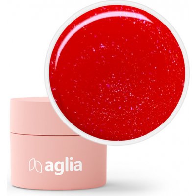 Aglia Sexy Red Quick barevný LED/UV gel 5 ml – Zboží Mobilmania