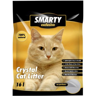 Smarty exclusive silikátové stelivo 16 l – Sleviste.cz