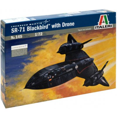 Italeri Letadlo Lockheed Martin SR-71 Blackbird 1968 stavebnice 1:72 – Hledejceny.cz