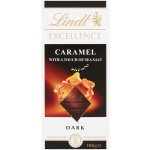 Lindt Excellence hořká čokoláda s karamelem a mořskou solí 100 g – Zbozi.Blesk.cz