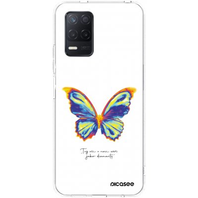 Picasee silikonové Realme 8 5G - Diamanty White čiré – Zboží Živě