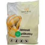 Natural Jihlava Jáhlové piškotky s VEGAN karamelem bez lepku 150g – Sleviste.cz