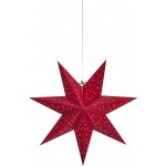 Markslöjd LED závěsná hvězda Blink samet Ø 45cm červená 705608 – Hledejceny.cz