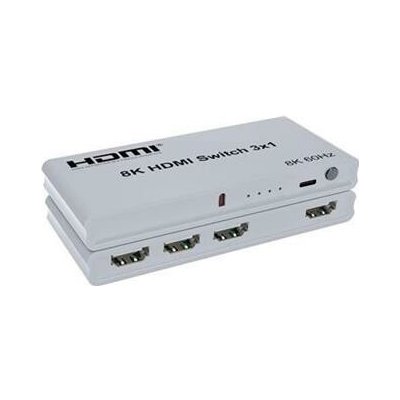 PremiumCord HDMI switch 3:1 s dálkovým ovladačem – Zboží Živě
