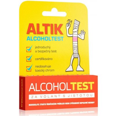 TEJAS Altik Alkoholtest 1 ks – Zboží Dáma