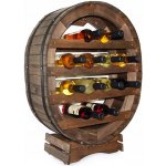 Lefit Stojan na víno sud na 12 lahví dub – Zboží Dáma