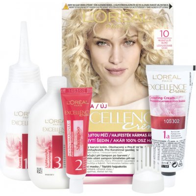 L'Oréal Excellence Creme Triple Protection 10 Lightest Ultimate Blonde 48 ml – Zboží Dáma