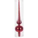 MagicHome Ozdoba Vánoce 1 ks 25 cm špic červený na vánoční stromek ST8091082 – Hledejceny.cz