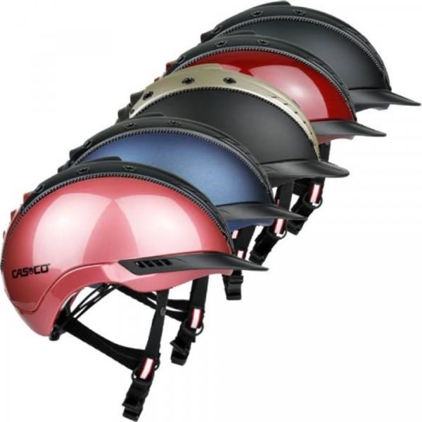 Jezdecká helma Casco Jezdecká helma Mistrall 2 Edition english rose black structure