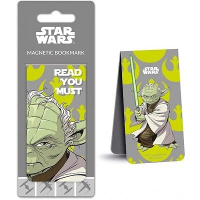 Záložka magnetická Star Wars Yoda – Zboží Mobilmania