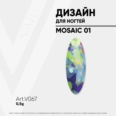 VOGUE NAILS - design na nehty Mosaic 01 – Hledejceny.cz