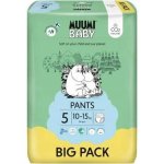 Muumi Baby Pants 5 Maxi+ 10-15 kg kalhotkové eko 54 ks – Hledejceny.cz