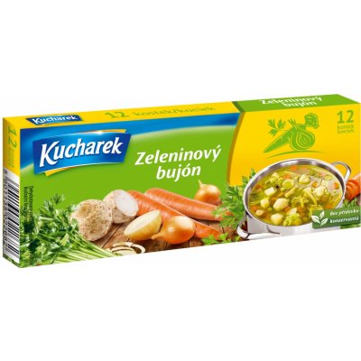 Kucharek Zeleninový bujón 120 g – Zboží Mobilmania