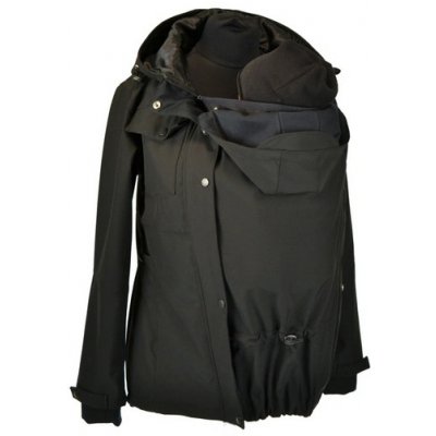 Shara softshellová bunda zimní jednobarevná přední nošení Černá – Zboží Dáma