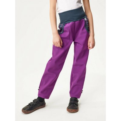 Unuo Softshellové kalhoty s fleecem, Ostružinová, Jednorožci – Hledejceny.cz