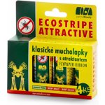 Papírna Moudrý Ecostripe Attractive Klasická mucholapka 4 ks – HobbyKompas.cz