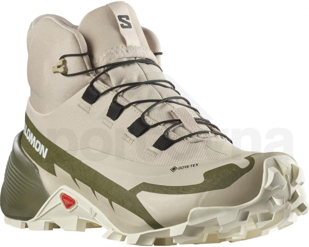 Salomon Cross Hike Mid Gtx 2 W L41731100 feather gray/olive night/white