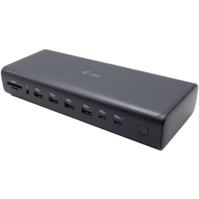 i-tec Universal 6x 4K/60Hz Display Docking Station + Power Delivery 140W CA6MONITORDOCKPD – Sleviste.cz