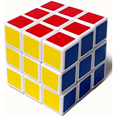 Rubikova kostka 3x3x3 bílá – Zboží Mobilmania