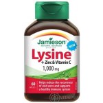 Jamieson Lysine + Zinc & Vitamin C 1000 mg 60 tablet – Hledejceny.cz