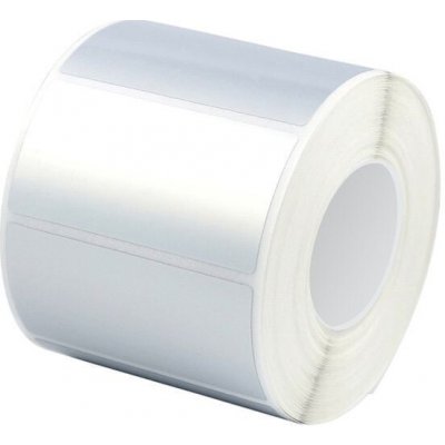 CDRmarket ETRL-TTR-PP-S-40x20 Samolepicí polypropylen etikety 40 x 20 mm 1000 ks pro TTR stříbrné role – Zboží Dáma