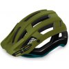 Cyklistická helma R2 Cross green/black/petrol green 2024