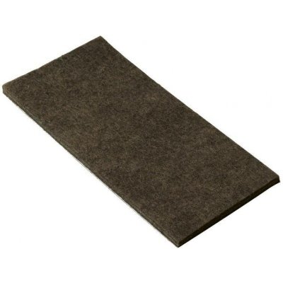 Walteco Filcový přířez 50x100mm, samolepicí, hnědý, 2ks , 84666 – HobbyKompas.cz
