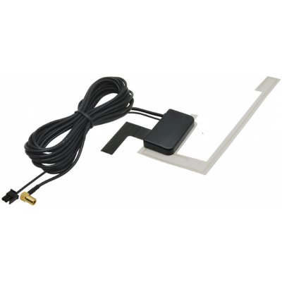 DAB vnitrni aktivni antena - DAB vnitřní aktivní anténa na sklo - SMB konektor, napájení 12VVýrobce: Dension - 287001 – Zboží Živě