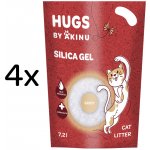 Akinu Hugs Silika gel bílý 4 x 7,2 l – Zbozi.Blesk.cz