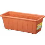 Plastkon Samozavlažovací truhlík Garden Flor teracota 50 cm – Hledejceny.cz