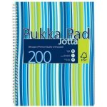 Pukka Pad blok Jotta mix barev linkovaný drátěná kroužková vazba A4 100 listů – Zboží Dáma