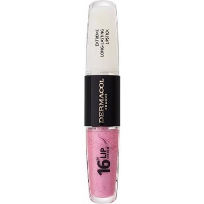 Dermacol Dlouhotrvající dvoufázová barva na rty a lesk 16H Lip Colour Extreme Long-Lasting Lipstick 11 4 + 4 ml – Zbozi.Blesk.cz