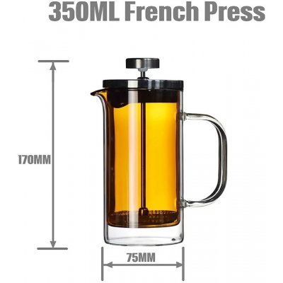 AVX XT12 Double French Press 350ml – Sleviste.cz
