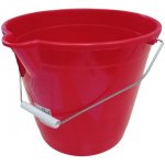 Janegal Vědro 10 l s výlevkou červené – Zboží Dáma
