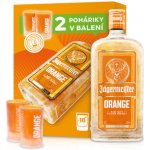 Jagermeister Orange 33% 0,7 l (dárkové balení 2 sklenice) – Sleviste.cz